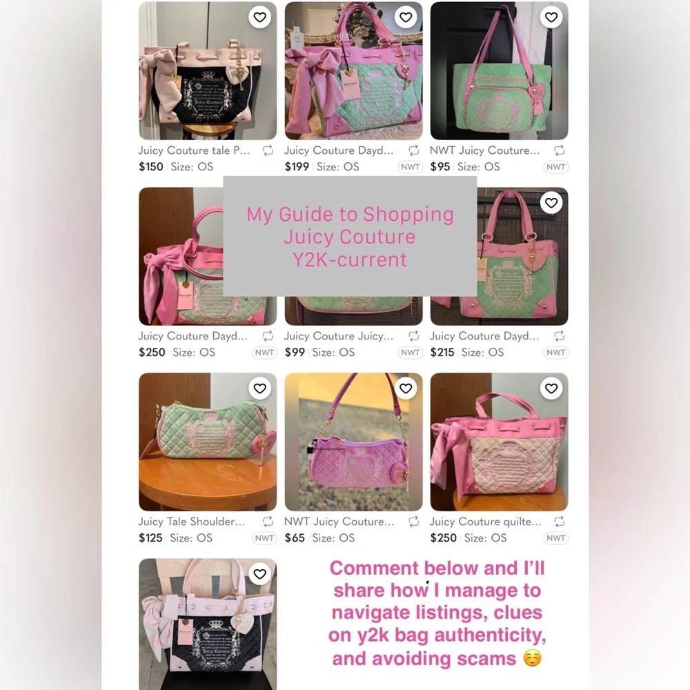 My Guide to Shopping Juicy Couture, Y2K-current - Picture 2 of 2